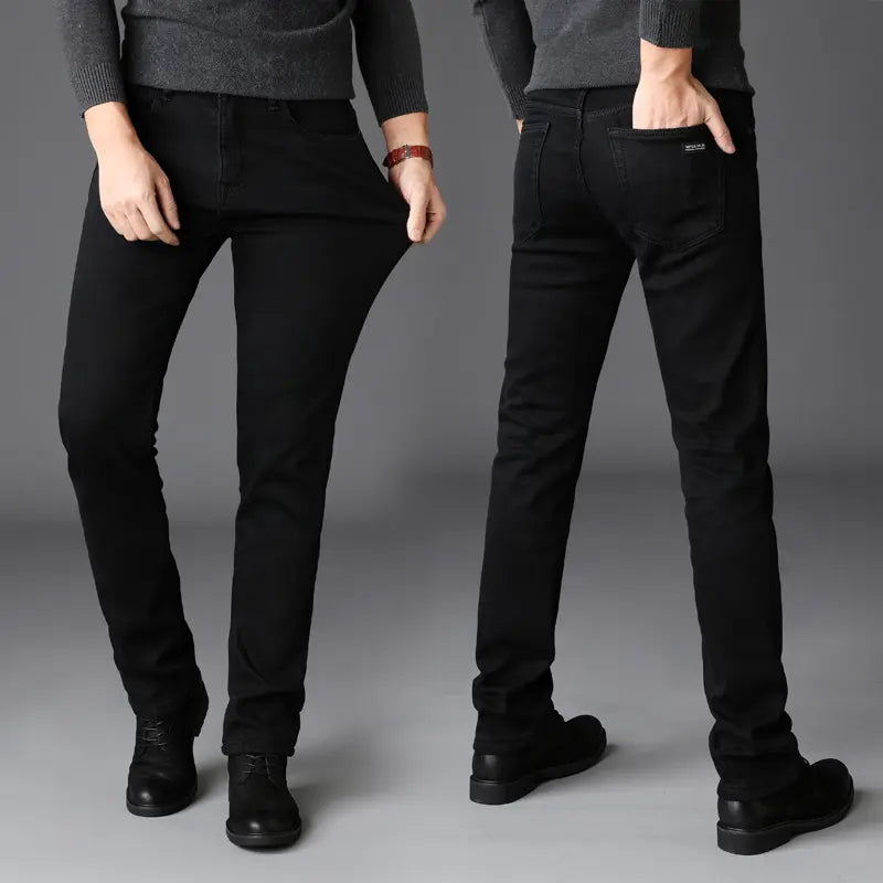 Men Z black regular fit Jeans