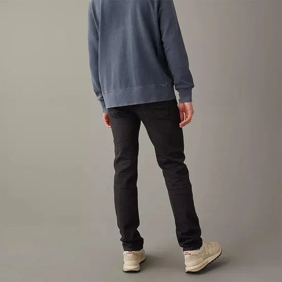 Men jet black regular Fit Jeans