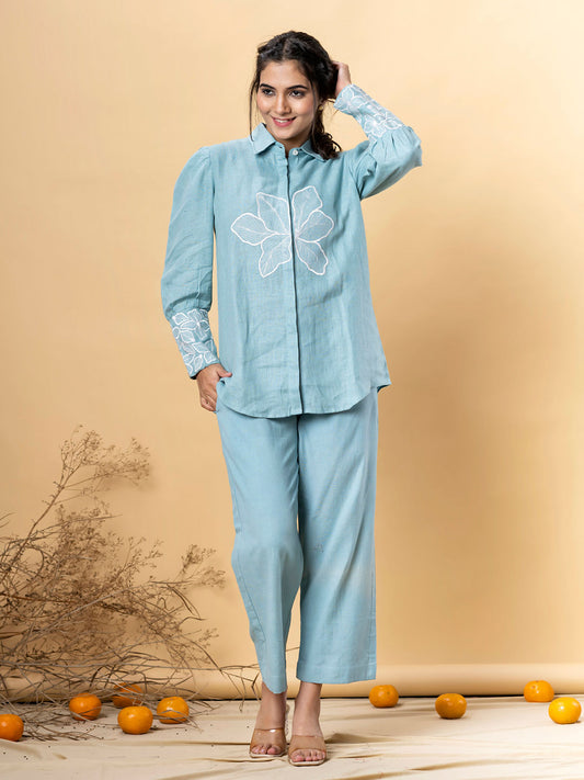 Pure Cotton Printed designer fabric co-ord set