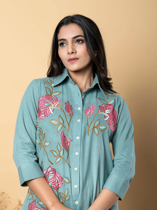 Pure Cotton flex fabric co-ord set