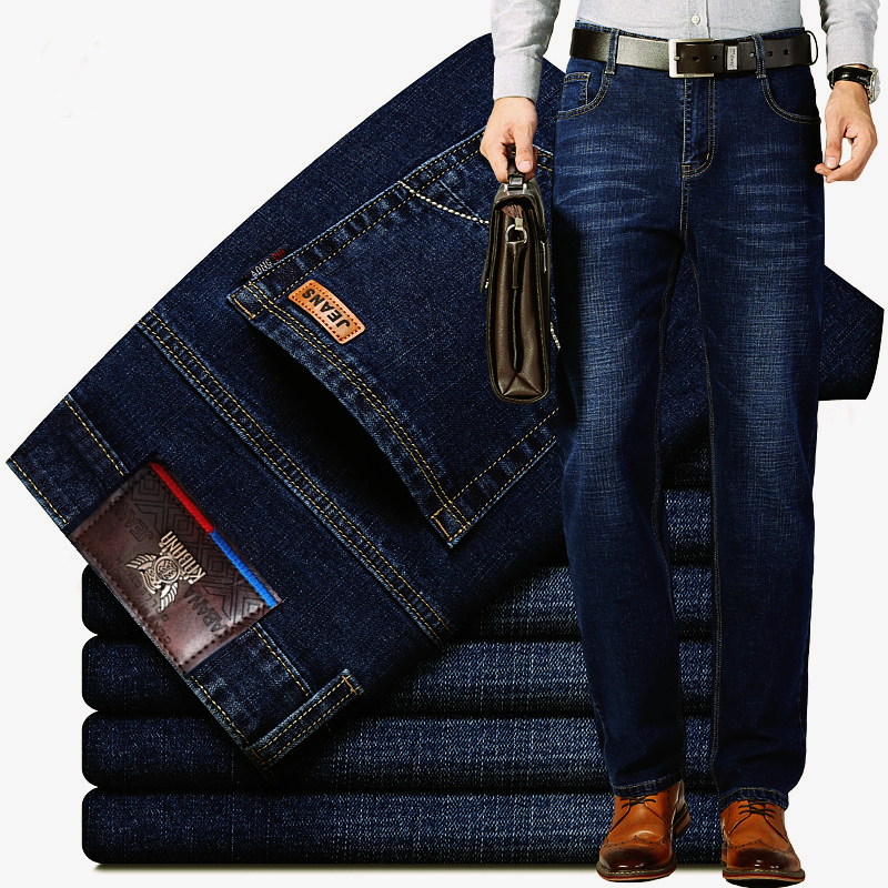 Men Denim blue regular fit Jeans