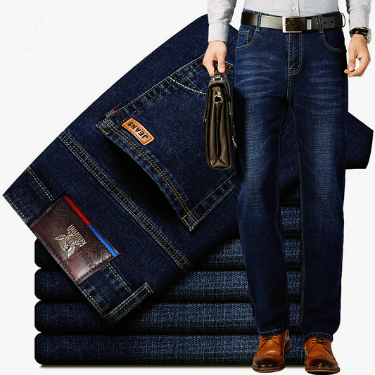 Men Denim blue regular fit Jeans