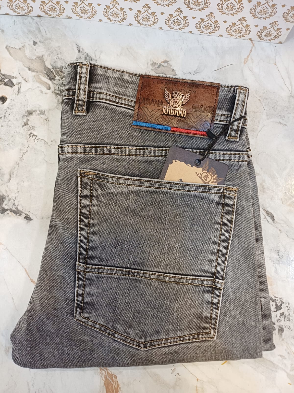 Men Dark grey regular Fit Jeans