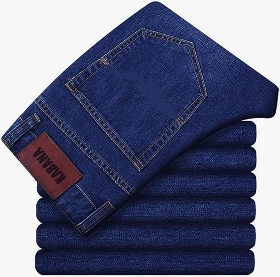 Men deep blue comfort Fit Jeans