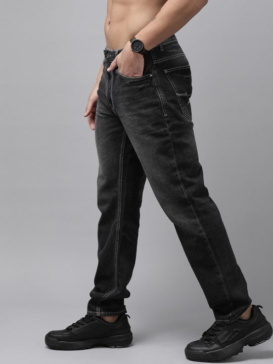 kabana Dark grey slim Fit Jeans